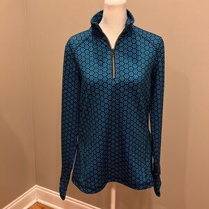 Land’s End Sport Long Sleeve Athletic Jacket Size Small